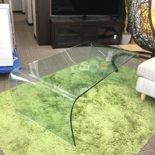 【✨オールガラス‼️✨オシャレ‼️✨強化ガラス‼️✨】定価¥38,700  オールガラスセンターテーブル  リビング   オシャレ  強化ガラス使用  テーブル