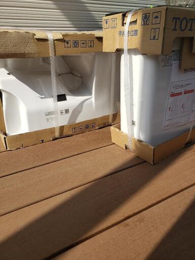 トートの便器とタンク ☆リモデル