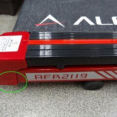 アルインコ ランニングマシン 2019年製 〜10km/h ALINCO AFR2119 折りたたみ レッド 西岡店