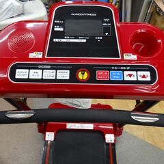 アルインコ ランニングマシン 2019年製 〜10km/h ALINCO AFR2119 折りたたみ レッド 西岡店