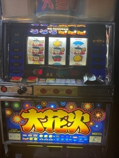 パチスロ実機　大花火　4号機