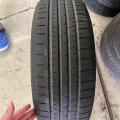 値下げしました16インチ アルミ タイヤセット(溝あり)4本