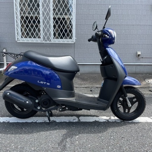 スズキ　レッツ　極上車　原付バイク　通勤、通学に