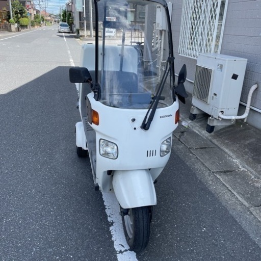 受付終了ホンダ ジャイロキャノピー ボックス付き FI 原付バイク