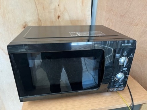 【中古】アイリスオーヤマ電子レンジ