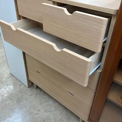 【お値下げ致しました！！】5段チェスト　タンス　収納家具　No.1853 ※現金、クレジット、スマホ決済対応※ お値下げ致しました！！】5段チェスト タンス 収納家具 No.1853 ※現金