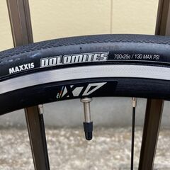 ロードバイク　ホイール　ALEXRIMS　ALX440　25Cタイヤ付き