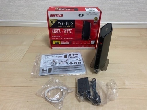 wi-fi6  wsr-5400ax65-mb ルーター 美品 無線LAN