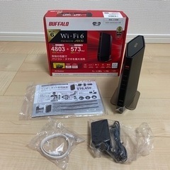 wi-fi6  wsr-5400ax65-mb ルーター 美品 ...