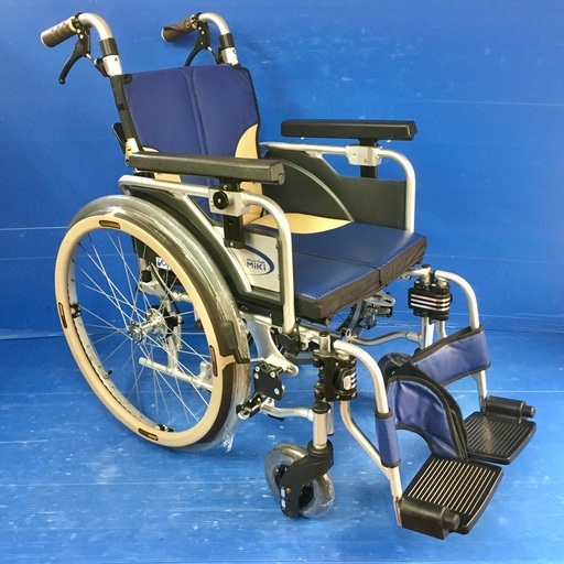 Miki　自走型　多機能　車椅子　skt-1000 ミキ 自走式車いす スキット1000 SKT-1000 エアタイヤ 背折れ