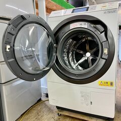 美品【 Panasonic 】パナソニック 洗濯10.0㎏/乾燥6.0㎏ ドラム式洗濯 
