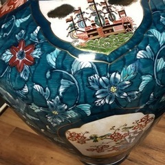 金龍窯　博山作　飾壺　オブジェ