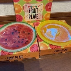 【新品】フルーツプレート6枚