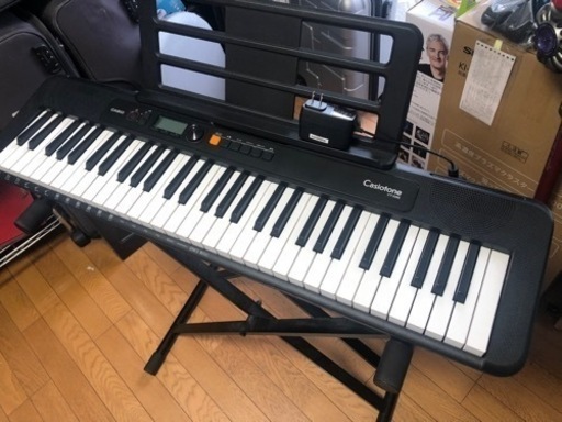 【受付終了】61鍵ベーシックキーボード　カシオ CASIO CT-S200BK