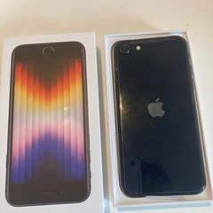 【新品未使用】iPhone SE3 64ギガ　docomo 