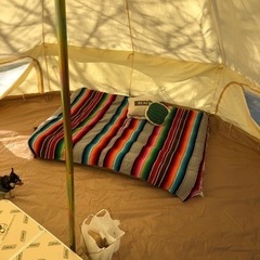 ワンポールテント直径5m!