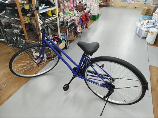 J053  美品 軽快自転車  メーカー不明  LEDダイナモ  27インチ