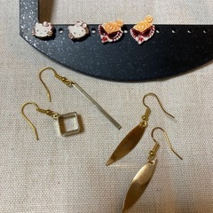 ハンドメイド ピアス 4点セット