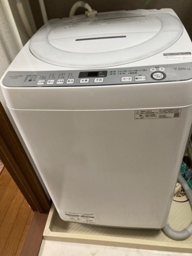 SHARP洗濯機　ES-EG7D