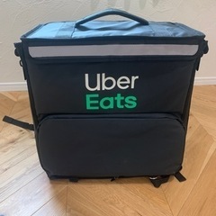 Uber Eats ロゴ入り配達バッグ（ブラック）