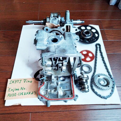 販売終了しました)□送料無料□美品□VinoSA37J □シリンダーヘッド