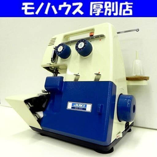 JUKI オーバーロックミシン MO-203 1本針・3本糸 説明書付き ハンド