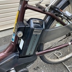電動自転車 PASナチュラL 26インチ 2015年 前後籠付き 車体&充電器