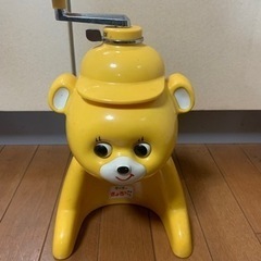 タイガーキョロちゃん　かき氷器