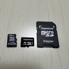 microSDカード 8GB・16GB アダプター付き
