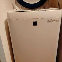 【値下げ】シャープ ５．５ｋｇ 全自動洗濯機 ES-G5E2-K...