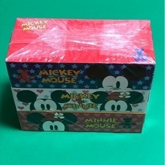 ボックスティッシュ　ミッキーマウス　3箱