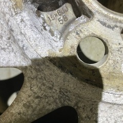 フルピン　15インチホイール付きスパイクタイヤ