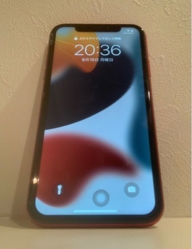 iPhone 11 (PRODUCT)RED 128 GB SIMフリー8月21日まで