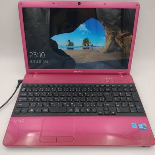 SONY VAIO corei3　メモリ4G 　SSD128G　15.6インチ　Webカメラ　CD/DVD読み書き　Wifi対応　テンキー　#150EAC9