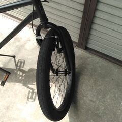 RAINBOW BIKE T STREET 街乗りクルーザー 24×3.0 マットブラック 配送無料