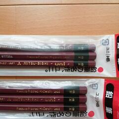 鉛筆　UNI  　3本入×２　HB