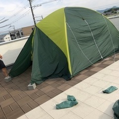 テント、マット　キャンプ
