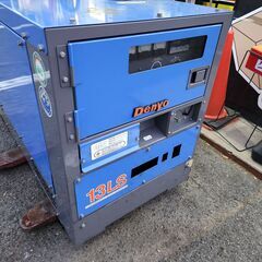 【ハンズクラフト安佐北店】デンヨー　大型ディーゼル発電機　TLG-13LSY　使用時間約3800ｈ ハンズクラフト安佐北店】デンヨー 大型ディーゼル発電機 TLG-13LSY