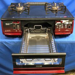 【動作保証あり】Rinnai 2014年 RTE61VA-BAR 多機能 都市ガステーブル 水無両面焼き【管理KRG163】-現行品✨Louis Vuitton マルタージュツイードマーチンゲールドレス