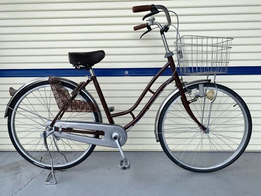 リサイクル自転車(2208-005)　ファミリーサイクル　２６インチ