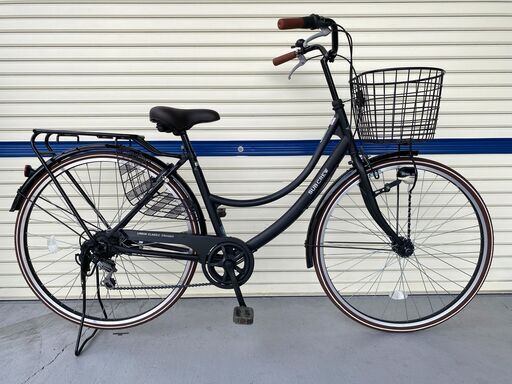 リサイクル自転車(2208-003)　ファミリーサイクル　２７インチ