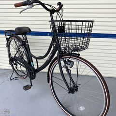 リサイクル自転車(2208-003)　ファミリーサイクル　２７インチ