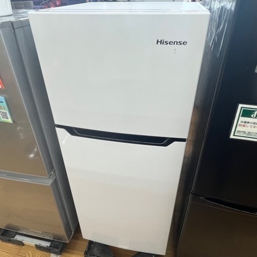 Hisense 2ドア冷凍冷蔵庫 120L 2017年製 (ジ015)