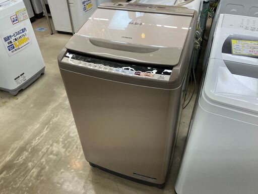 ⭐️当店六か月保証⭐️HITACHI 日立 10kg洗濯機 BW-V100B 2018年式 0817-04