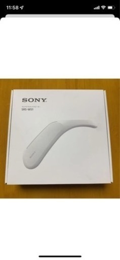 SONY  ウェアラブルネックスピーカー