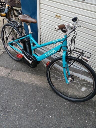 ヤマハ製電動自転車　26インチ　ブルー　税込売価￥79800