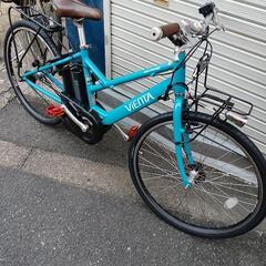 ヤマハ製電動自転車　26インチ　ブルー　税込売価￥79800
