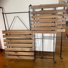 【たいやき様用】IKEA ガーデンテーブル&チェア2脚セット　室内保管