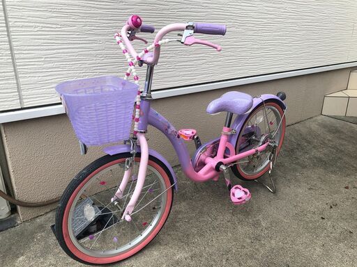 子ども用 18インチ 補助輪 両立スタンド付
