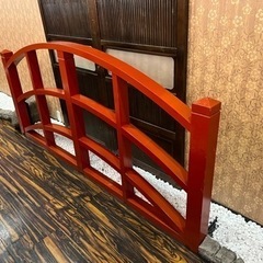 【泡瀬】店内装飾　橋のオブジェ1個3,000円